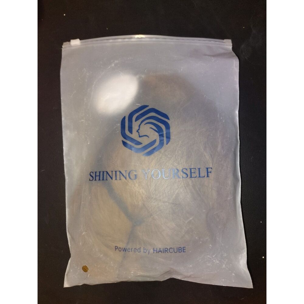 Haircube  100% Human Hair Short Women's In Toasted Brown Pixie Cut NIB